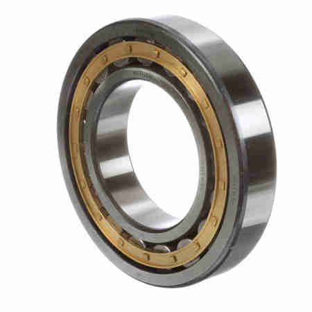 ROLLWAY BEARING Cylindrical Bearing – Caged Roller - Straight Bore - Unsealed NU 222 EM
